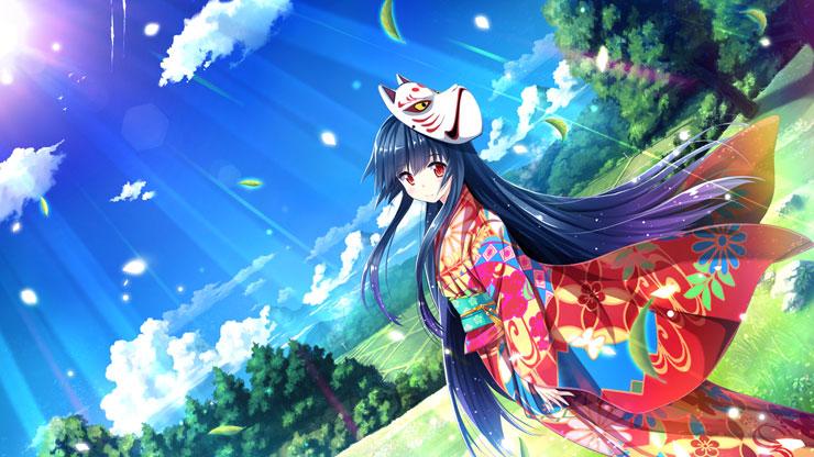 消えた世界と月と少女