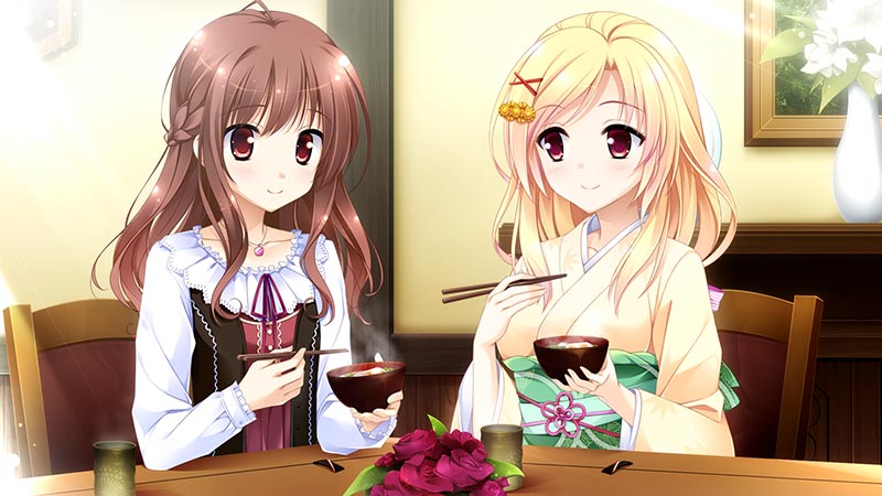 桜舞う乙女のロンド ～あなたと見る冬桜～