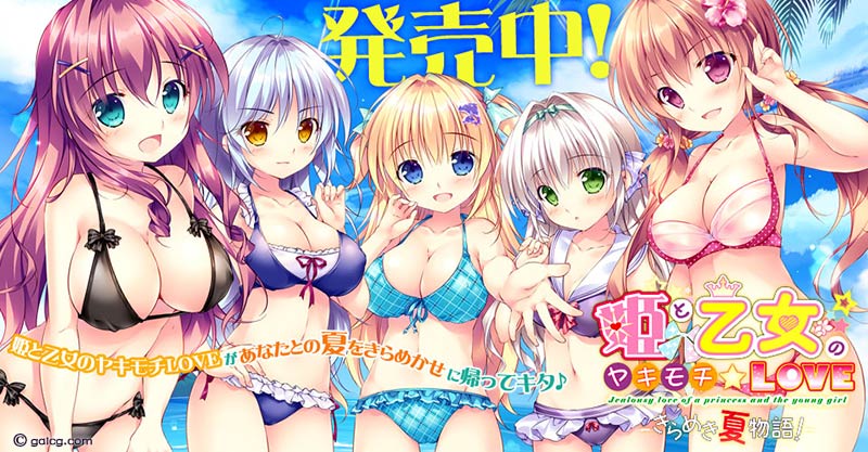 姫と乙女のヤキモチLOVE -きらめき夏物語！-