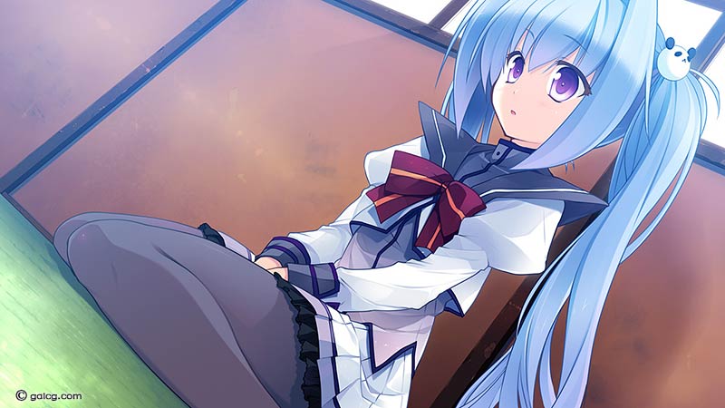 氷華の舞う空に