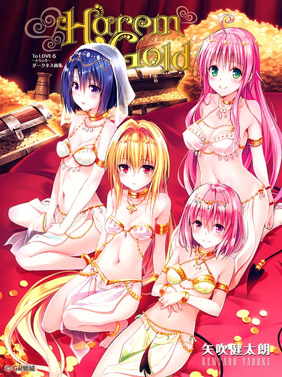 To LOVEる―ダークネス画集 Harem Gold