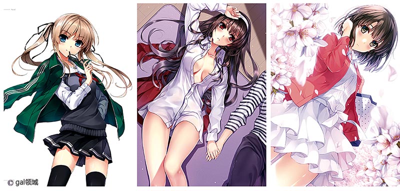 冴えない彼女の育てかた 深崎暮人画集 上 Flat.