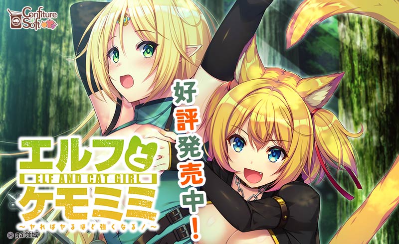 エルフとケモミミ 〜ヤればヤるほど強くなる！
