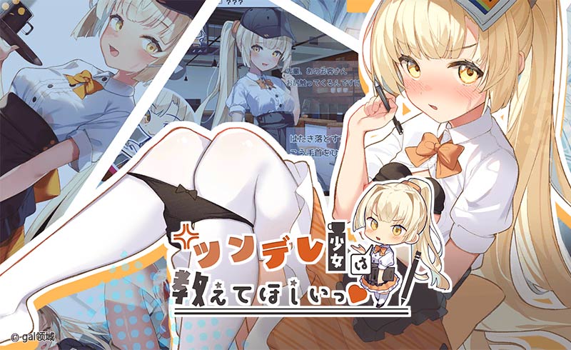 ツンデレ少女は教えてほしいっ