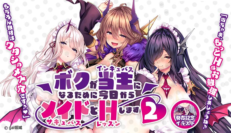 ボクが当主になるために今日からメイドとHします2