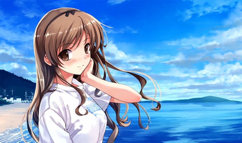 水平線まで何マイル? - Deep Blue Sky & Pure White Wings -
